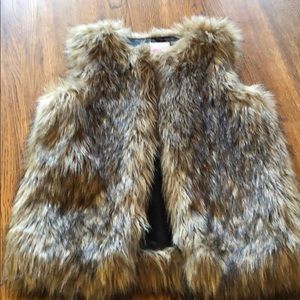 Girls Fur Vest